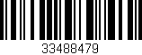Código de barras (EAN, GTIN, SKU, ISBN): '33488479'
