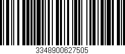 Código de barras (EAN, GTIN, SKU, ISBN): '3348900627505'