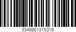 Código de barras (EAN, GTIN, SKU, ISBN): '3348901315319'