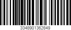 Código de barras (EAN, GTIN, SKU, ISBN): '3348901362849'