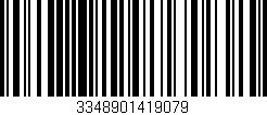 Código de barras (EAN, GTIN, SKU, ISBN): '3348901419079'