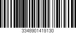 Código de barras (EAN, GTIN, SKU, ISBN): '3348901419130'