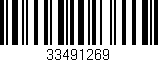 Código de barras (EAN, GTIN, SKU, ISBN): '33491269'