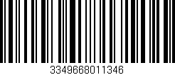 Código de barras (EAN, GTIN, SKU, ISBN): '3349668011346'