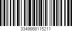 Código de barras (EAN, GTIN, SKU, ISBN): '3349668115211'