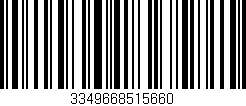 Código de barras (EAN, GTIN, SKU, ISBN): '3349668515660'