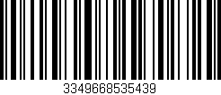 Código de barras (EAN, GTIN, SKU, ISBN): '3349668535439'