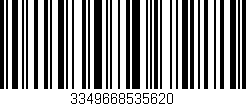 Código de barras (EAN, GTIN, SKU, ISBN): '3349668535620'