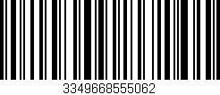 Código de barras (EAN, GTIN, SKU, ISBN): '3349668555062'