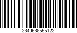 Código de barras (EAN, GTIN, SKU, ISBN): '3349668555123'