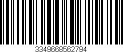 Código de barras (EAN, GTIN, SKU, ISBN): '3349668562794'