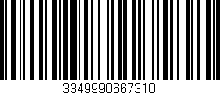 Código de barras (EAN, GTIN, SKU, ISBN): '3349990667310'