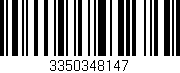 Código de barras (EAN, GTIN, SKU, ISBN): '3350348147'