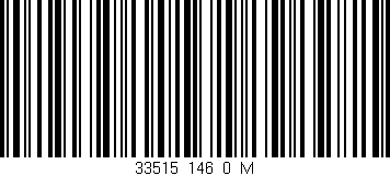 Código de barras (EAN, GTIN, SKU, ISBN): '33515_146_0_M'