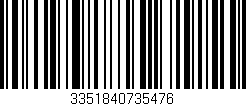 Código de barras (EAN, GTIN, SKU, ISBN): '3351840735476'