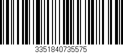 Código de barras (EAN, GTIN, SKU, ISBN): '3351840735575'