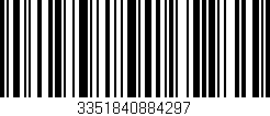 Código de barras (EAN, GTIN, SKU, ISBN): '3351840884297'