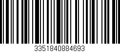 Código de barras (EAN, GTIN, SKU, ISBN): '3351840884693'