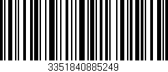 Código de barras (EAN, GTIN, SKU, ISBN): '3351840885249'