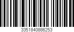 Código de barras (EAN, GTIN, SKU, ISBN): '3351840886253'