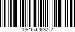 Código de barras (EAN, GTIN, SKU, ISBN): '3351840886277'