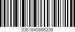 Código de barras (EAN, GTIN, SKU, ISBN): '3351840886338'
