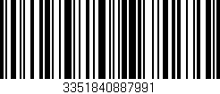 Código de barras (EAN, GTIN, SKU, ISBN): '3351840887991'