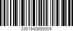 Código de barras (EAN, GTIN, SKU, ISBN): '3351840888004'