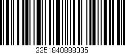 Código de barras (EAN, GTIN, SKU, ISBN): '3351840888035'