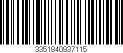 Código de barras (EAN, GTIN, SKU, ISBN): '3351840937115'