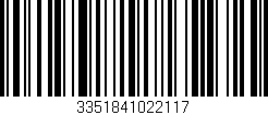 Código de barras (EAN, GTIN, SKU, ISBN): '3351841022117'