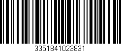 Código de barras (EAN, GTIN, SKU, ISBN): '3351841023831'