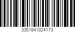 Código de barras (EAN, GTIN, SKU, ISBN): '3351841024173'