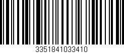 Código de barras (EAN, GTIN, SKU, ISBN): '3351841033410'