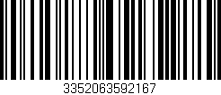 Código de barras (EAN, GTIN, SKU, ISBN): '3352063592167'