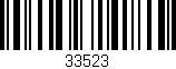 Código de barras (EAN, GTIN, SKU, ISBN): '33523'