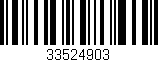 Código de barras (EAN, GTIN, SKU, ISBN): '33524903'