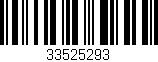 Código de barras (EAN, GTIN, SKU, ISBN): '33525293'