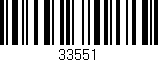 Código de barras (EAN, GTIN, SKU, ISBN): '33551'