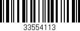 Código de barras (EAN, GTIN, SKU, ISBN): '33554113'