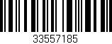 Código de barras (EAN, GTIN, SKU, ISBN): '33557185'