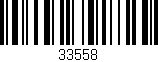 Código de barras (EAN, GTIN, SKU, ISBN): '33558'