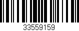 Código de barras (EAN, GTIN, SKU, ISBN): '33559159'