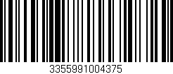 Código de barras (EAN, GTIN, SKU, ISBN): '3355991004375'