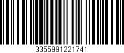 Código de barras (EAN, GTIN, SKU, ISBN): '3355991221741'