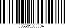 Código de barras (EAN, GTIN, SKU, ISBN): '3355992008341'