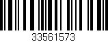 Código de barras (EAN, GTIN, SKU, ISBN): '33561573'