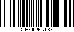Código de barras (EAN, GTIN, SKU, ISBN): '3356302632867'