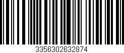 Código de barras (EAN, GTIN, SKU, ISBN): '3356302632874'