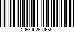 Código de barras (EAN, GTIN, SKU, ISBN): '3356302633659'